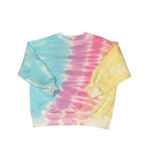 Zara Pastel Tie-Dye Crewneck Sweatshirt Suze 6-7